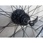 алуминиева двойностенна задна капла ATR +SHIMANO касета 26 цола алуминиева двойностенна задна капла ATR +SHIMANO касета 26 цола